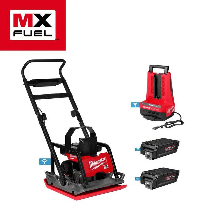 Milwaukee MX FUEL 20 in Plate Compactor Kit