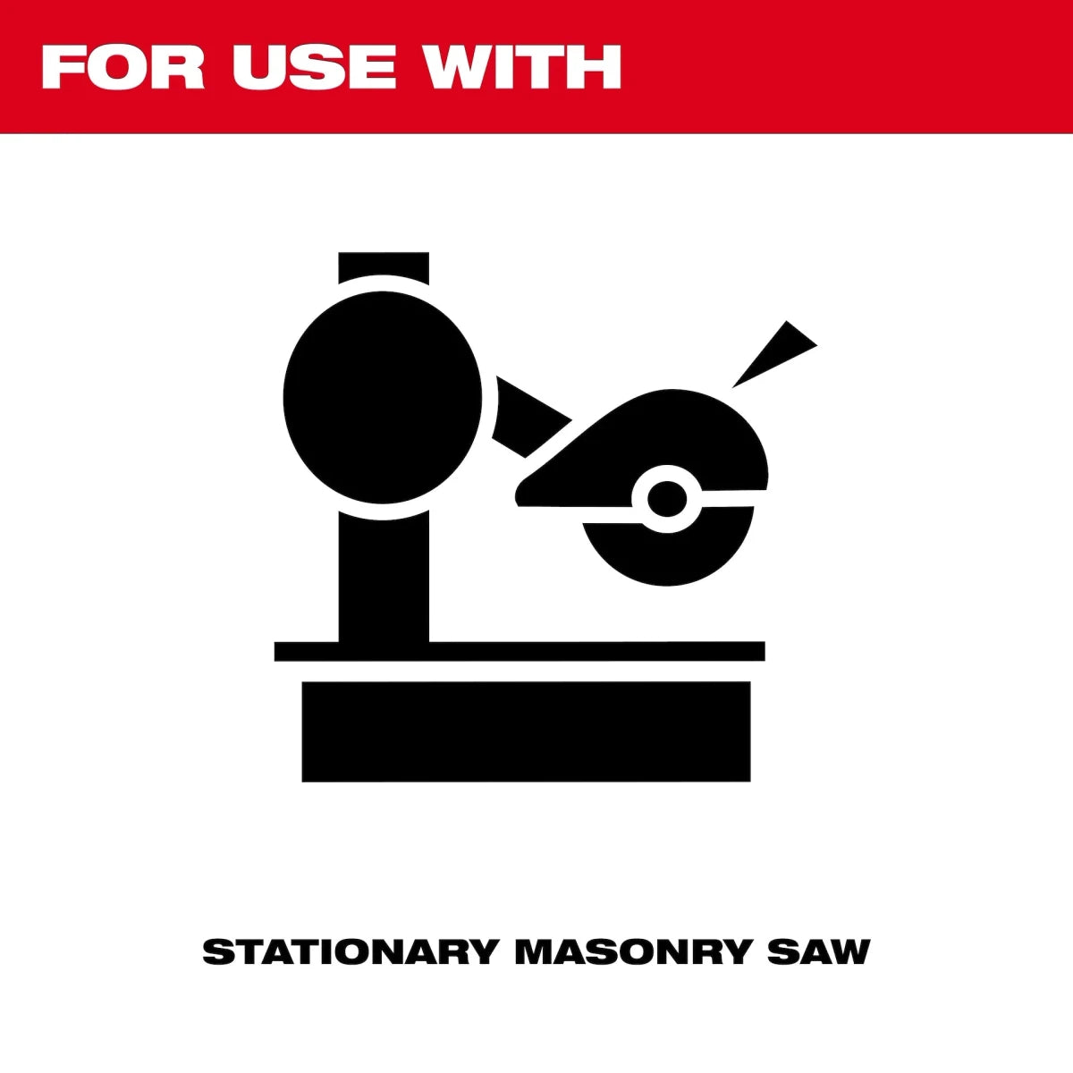 Milwaukee Tool 10" x 1/8" x 5/8" Masonry Cut Off Wheel -Type 1 10-PK - AAA Industrial Supply