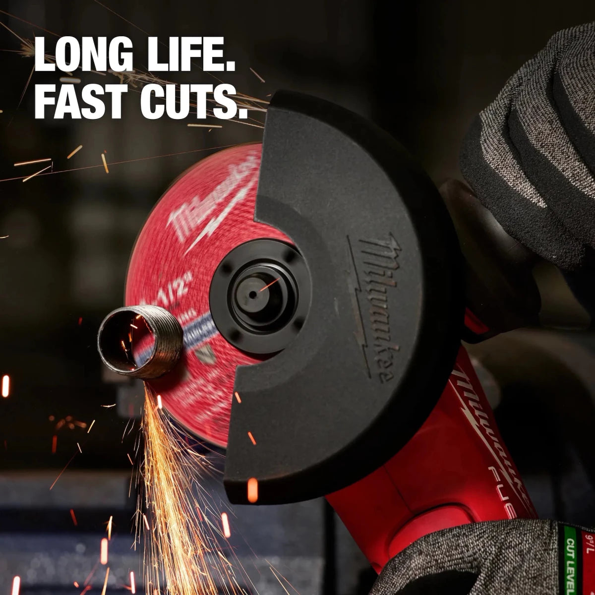 Milwaukee Tool 9" x 3/32" x 7/8" Performance+ Metal Cut Off Wheel - Type 1 10-PK - AAA Industrial Supply