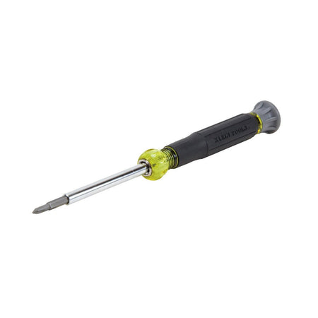 Multi - Bit Electronics Screwdriver, 4 - in - 1, Phillips, Slotted Bits - AAA Industrial Supply