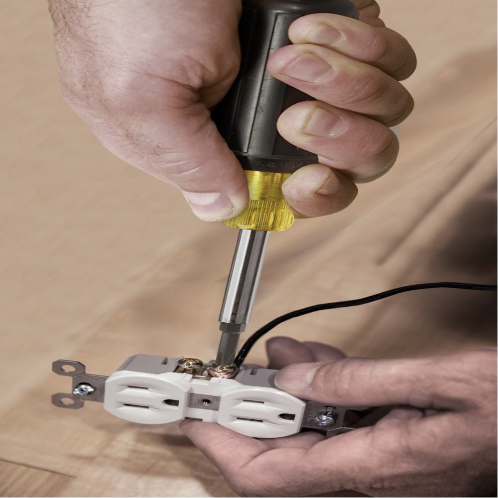 Multi - Bit Screwdriver / Nut Driver, 11 - in - 1, Ph, Sl, Sq, TORX® Bits - AAA Industrial Supply