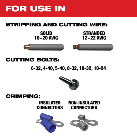Multi - Purpose Wire Stripper with Crimper - AAA Industrial Supply