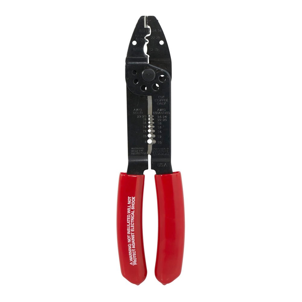 Multi Tool, Stripper, Crimper, Wire Cutter, 8 - 22 AWG - AAA Industrial Supply