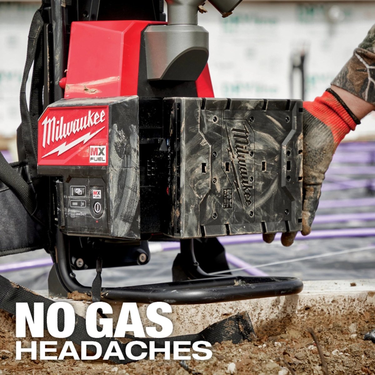 MX FUEL™ Backpack Concrete Vibrator Kit - AAA Industrial Supply