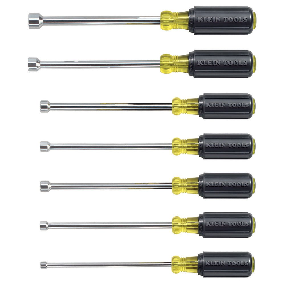 Nut Driver Set, 6 - Inch Shafts, 7 - Piece - AAA Industrial Supply