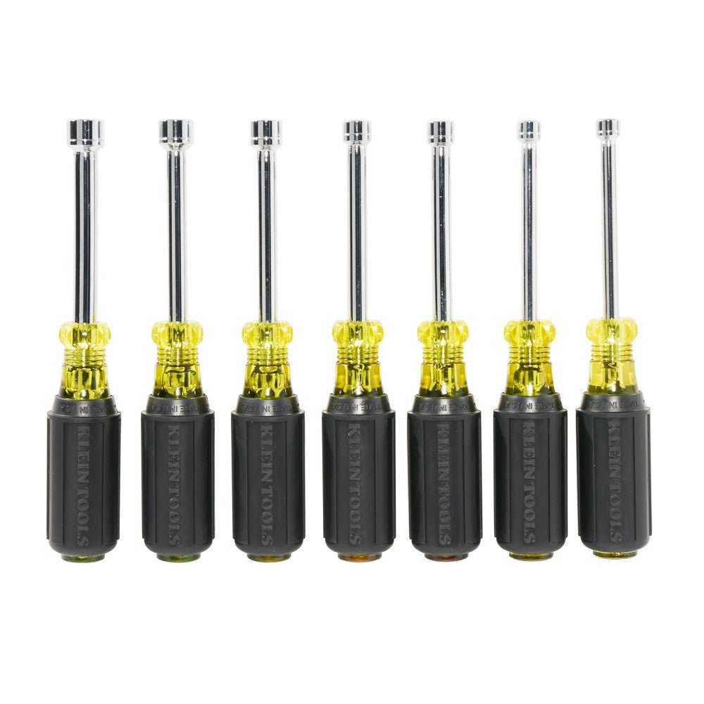 Nut Driver Set, Metric Nut Drivers, 3 - Inch Shafts, 7 - Piece - AAA Industrial Supply