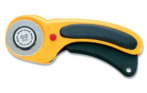 OLFA 45mm Rotary Cutter Deluxe RTY - 2/DX Model 9654 - AAA Industrial Supply