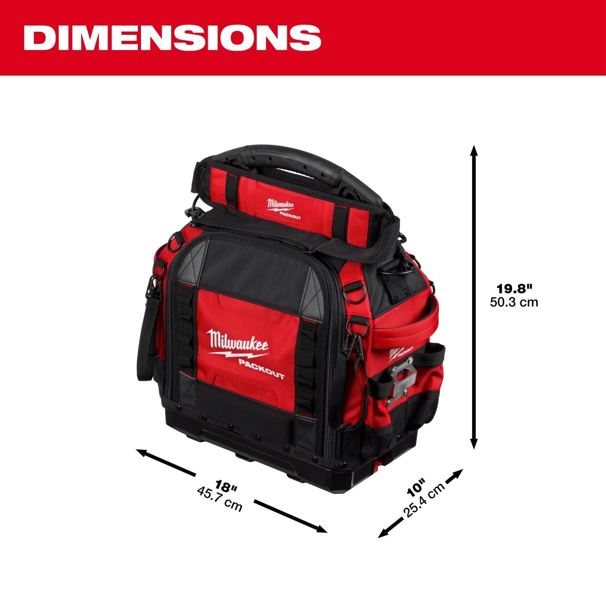 PACKOUT™ 15" Structured Tool Bag - AAA Industrial Supply