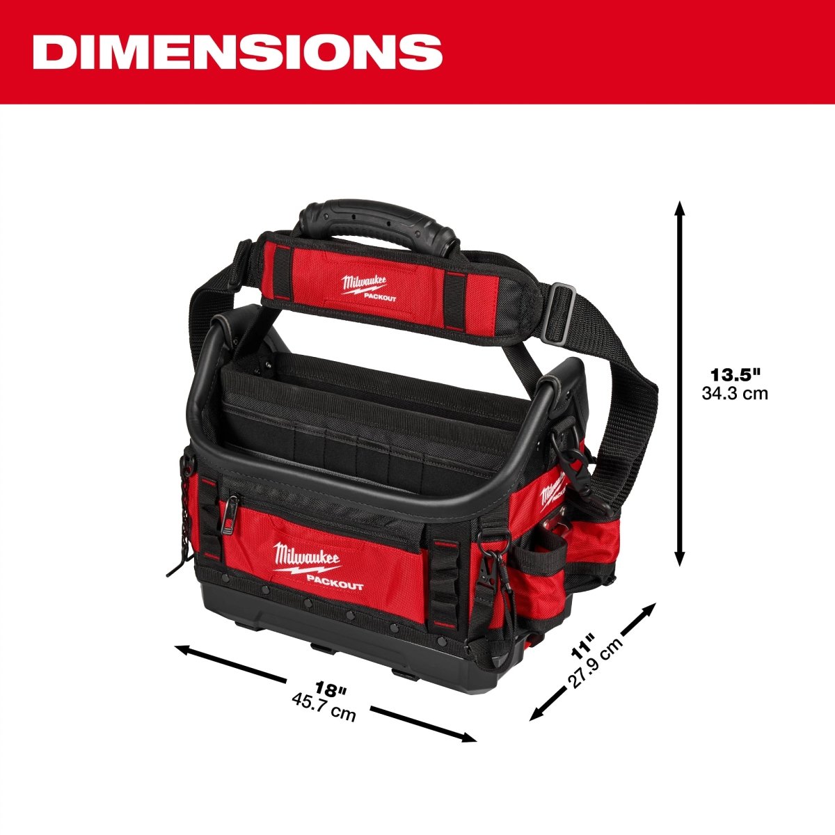 PACKOUT™ 15" Structured Tote - AAA Industrial Supply