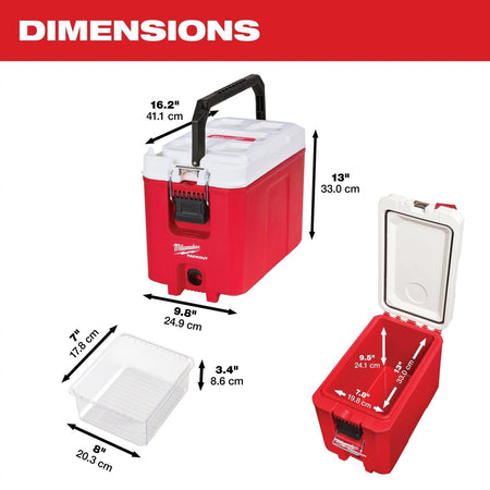 PACKOUT™ 16QT Compact Cooler - AAA Industrial Supply