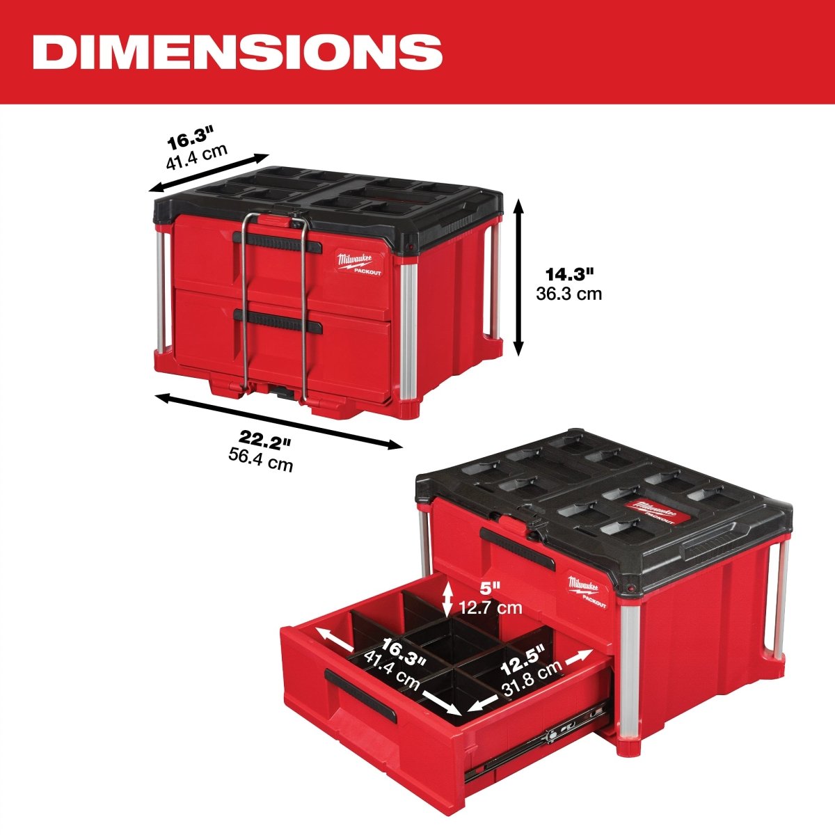PACKOUT™ 2 - Drawer Tool Box - AAA Industrial Supply