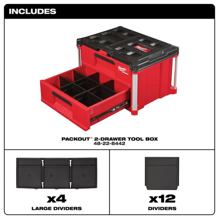 PACKOUT™ 2 - Drawer Tool Box - AAA Industrial Supply