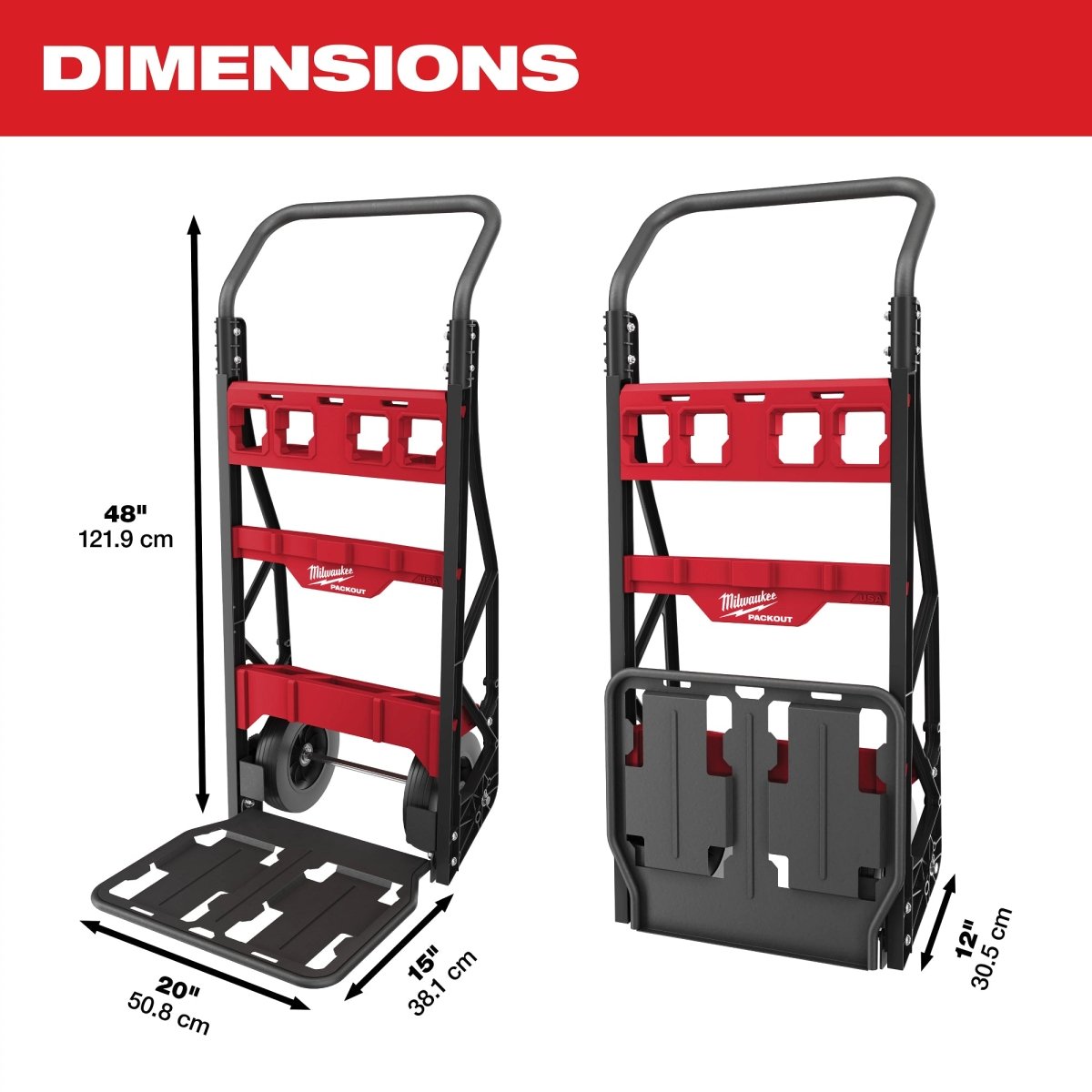 PACKOUT™ 2 - Wheel Cart - AAA Industrial Supply