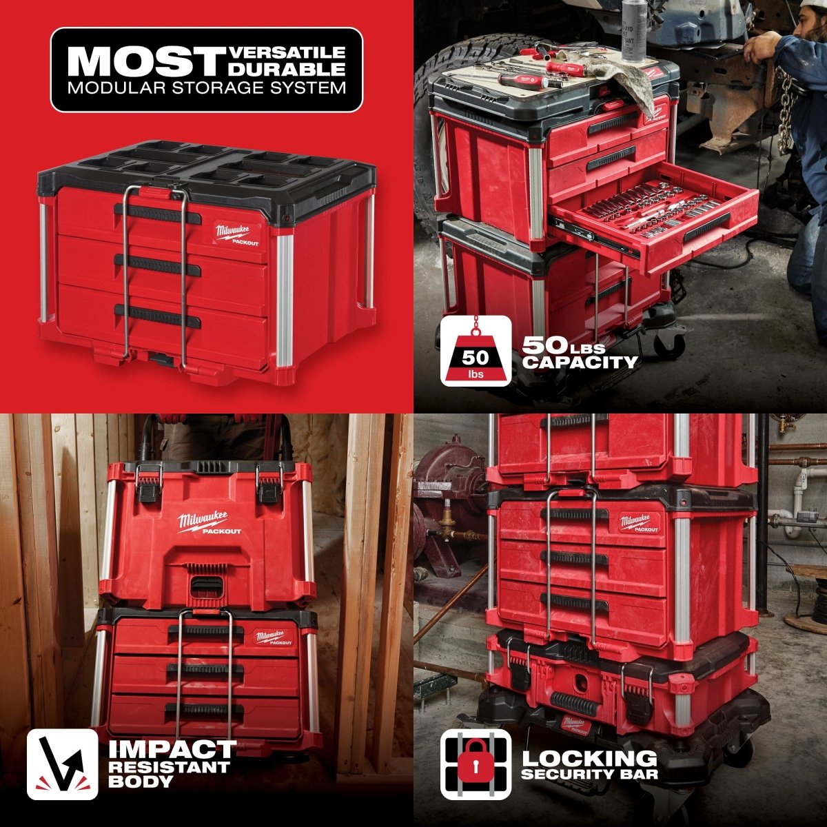 PACKOUT™ 3 - Drawer Tool Box - AAA Industrial Supply