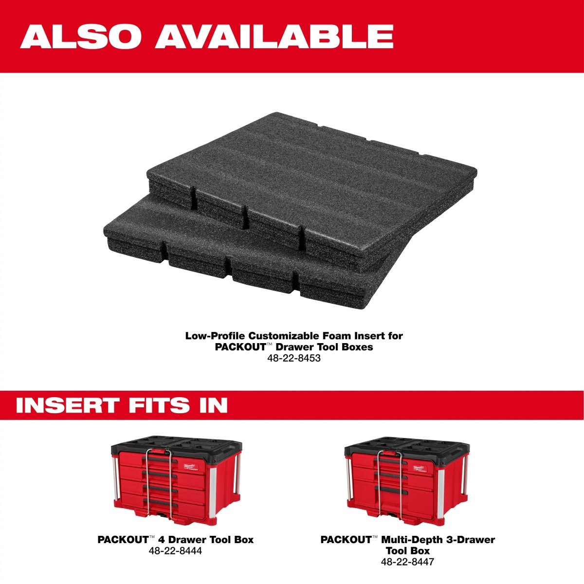 PACKOUT™ 4 Drawer Tool Box - AAA Industrial Supply