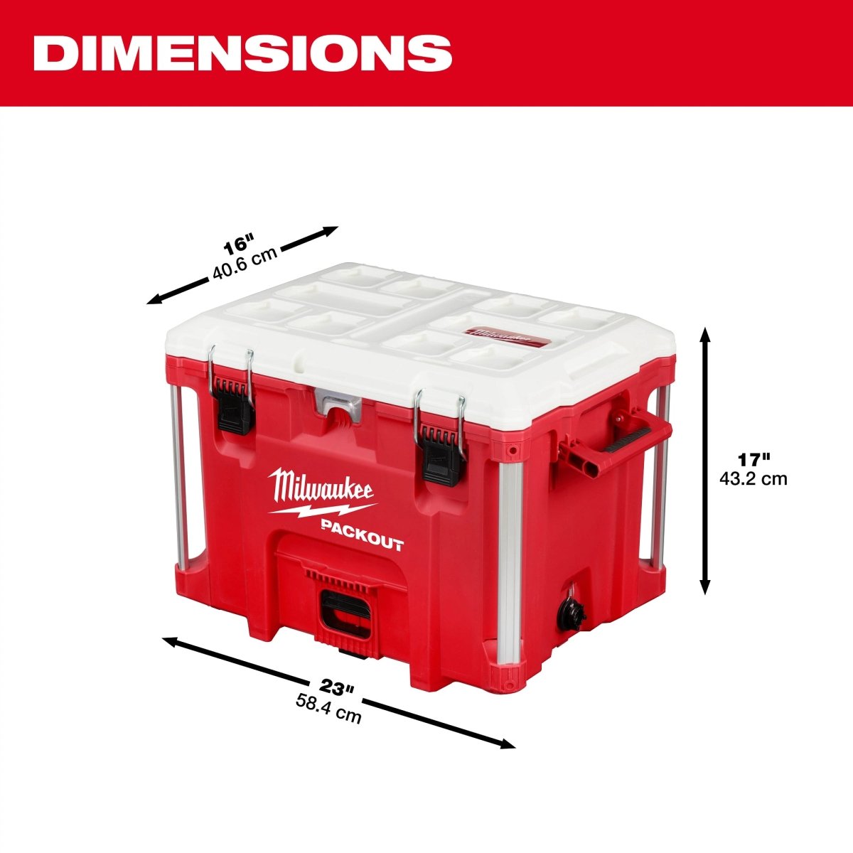 PACKOUT™ 40QT XL Cooler - AAA Industrial Supply
