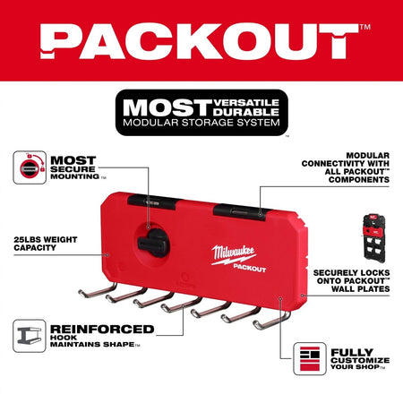 PACKOUT™ 7 - Hook Rack - AAA Industrial Supply