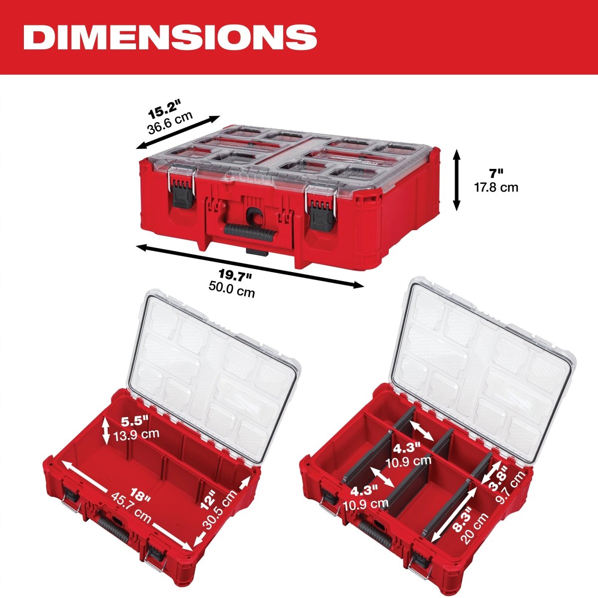 PACKOUT™ Deep Organizer - AAA Industrial Supply