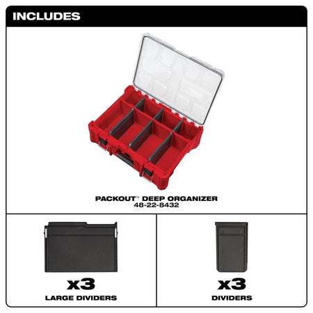 PACKOUT™ Deep Organizer - AAA Industrial Supply
