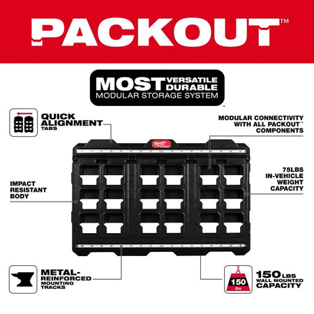 PACKOUT™ Large Wall Plate - AAA Industrial Supply