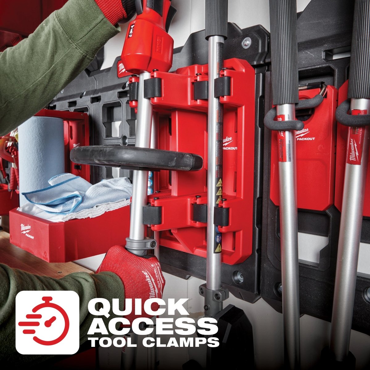 PACKOUT™ Long Handle Tool Rack - AAA Industrial Supply