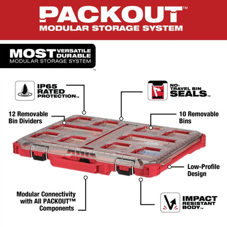 PACKOUT™ Low - Profile Organizer - AAA Industrial Supply