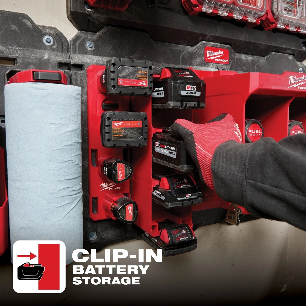 PACKOUT™ M18™ Battery Rack - AAA Industrial Supply