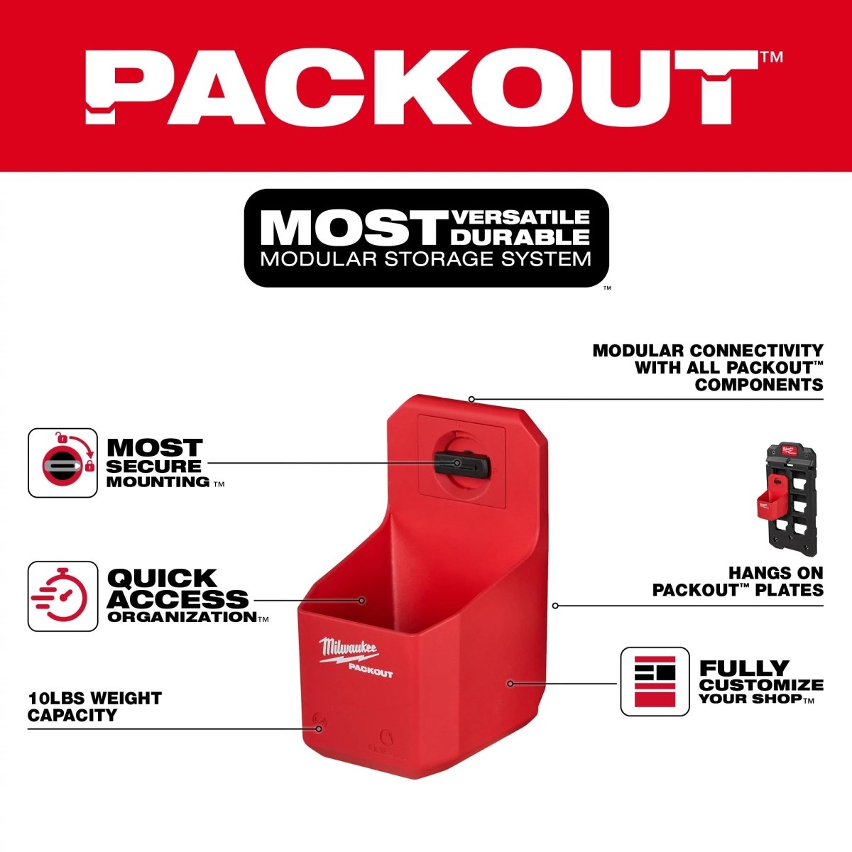 PACKOUT™ Organizer Cup - AAA Industrial Supply