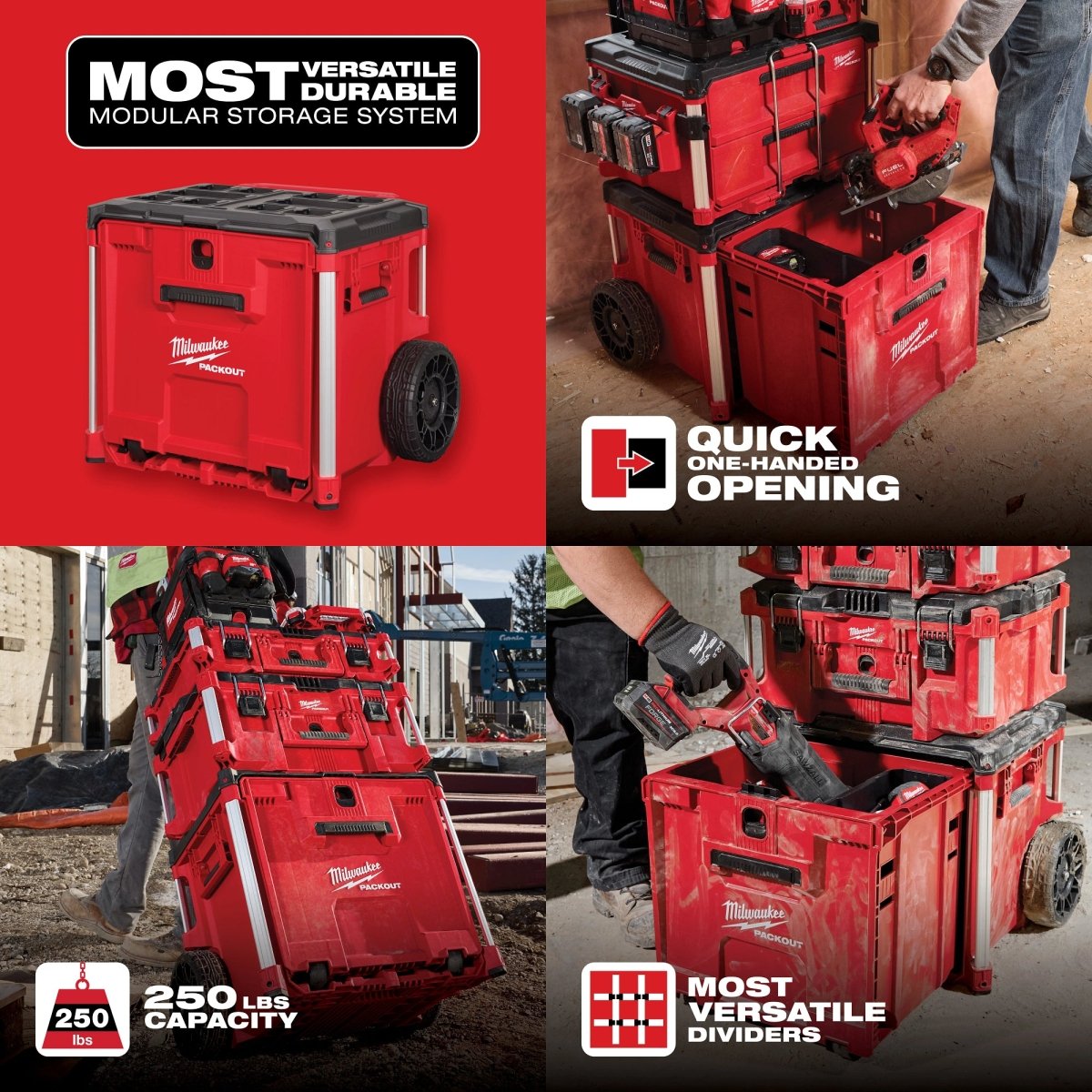 PACKOUT™ Rolling Drawer Tool Box - AAA Industrial Supply