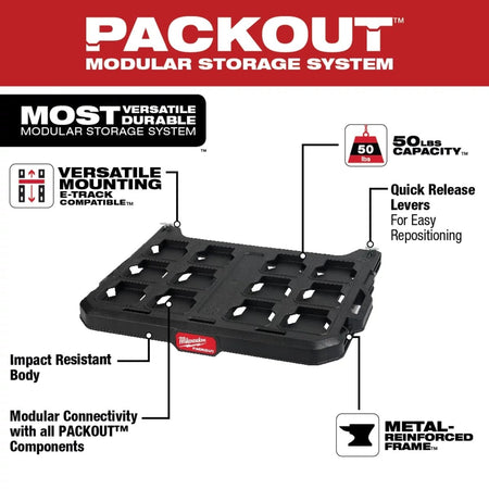 PACKOUT™ Shelf for E - Track - AAA Industrial Supply