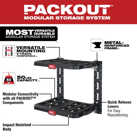 PACKOUT™ Shelf for E - Track & E - Track Kit - AAA Industrial Supply