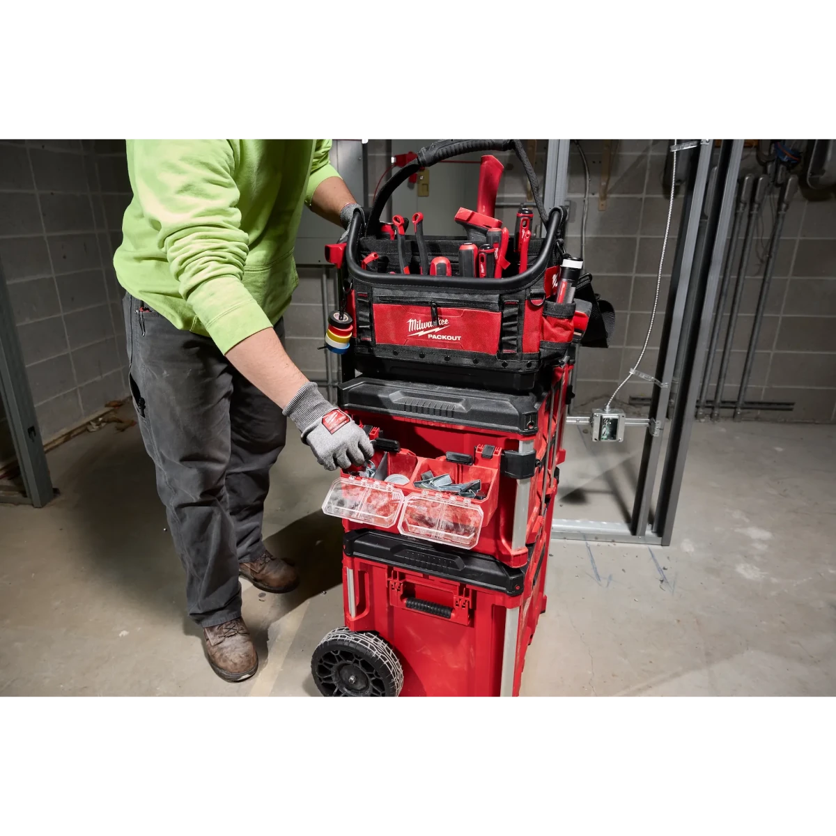 PACKOUT™ Tool Box 2-Bin Attachment - AAA Industrial Supply