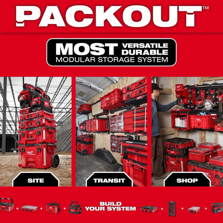 PACKOUT™ Tool Box M12™ Battery Rack Attachment - AAA Industrial Supply
