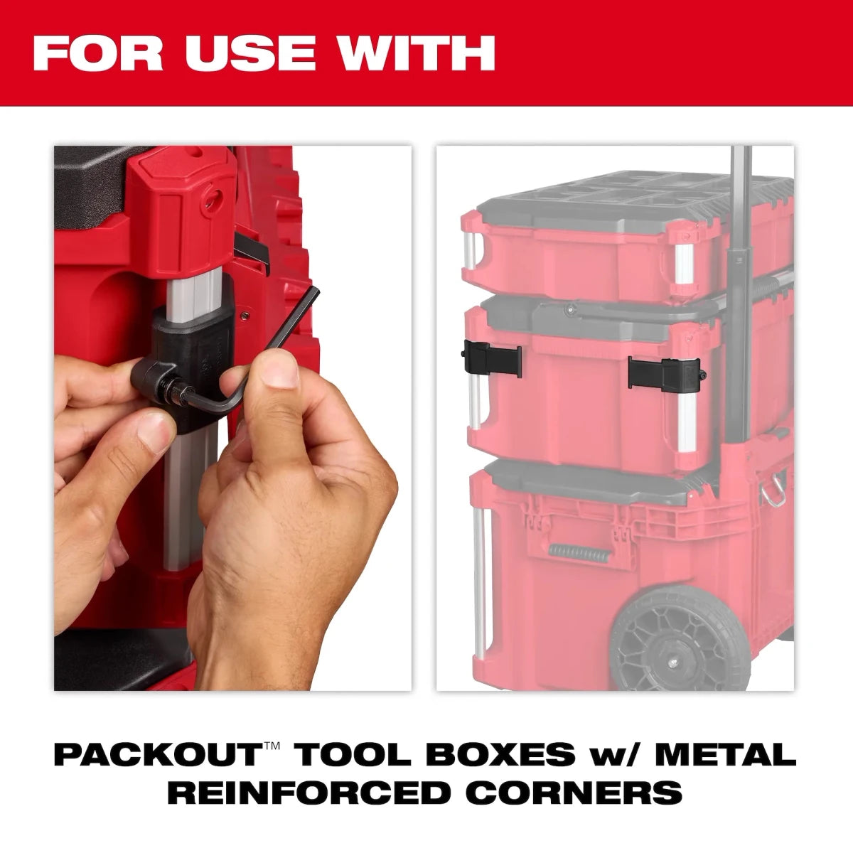 PACKOUT™ Tool Box M12™ Battery Rack Attachment - AAA Industrial Supply