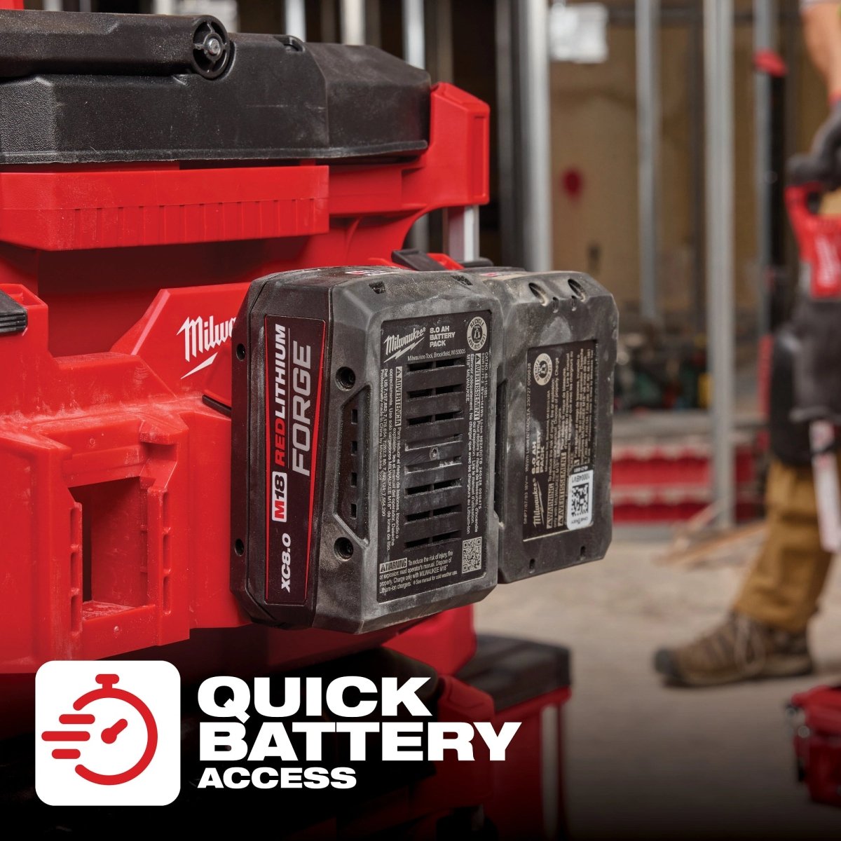 PACKOUT™ Tool Box M18™ Battery Rack Attachment - AAA Industrial Supply