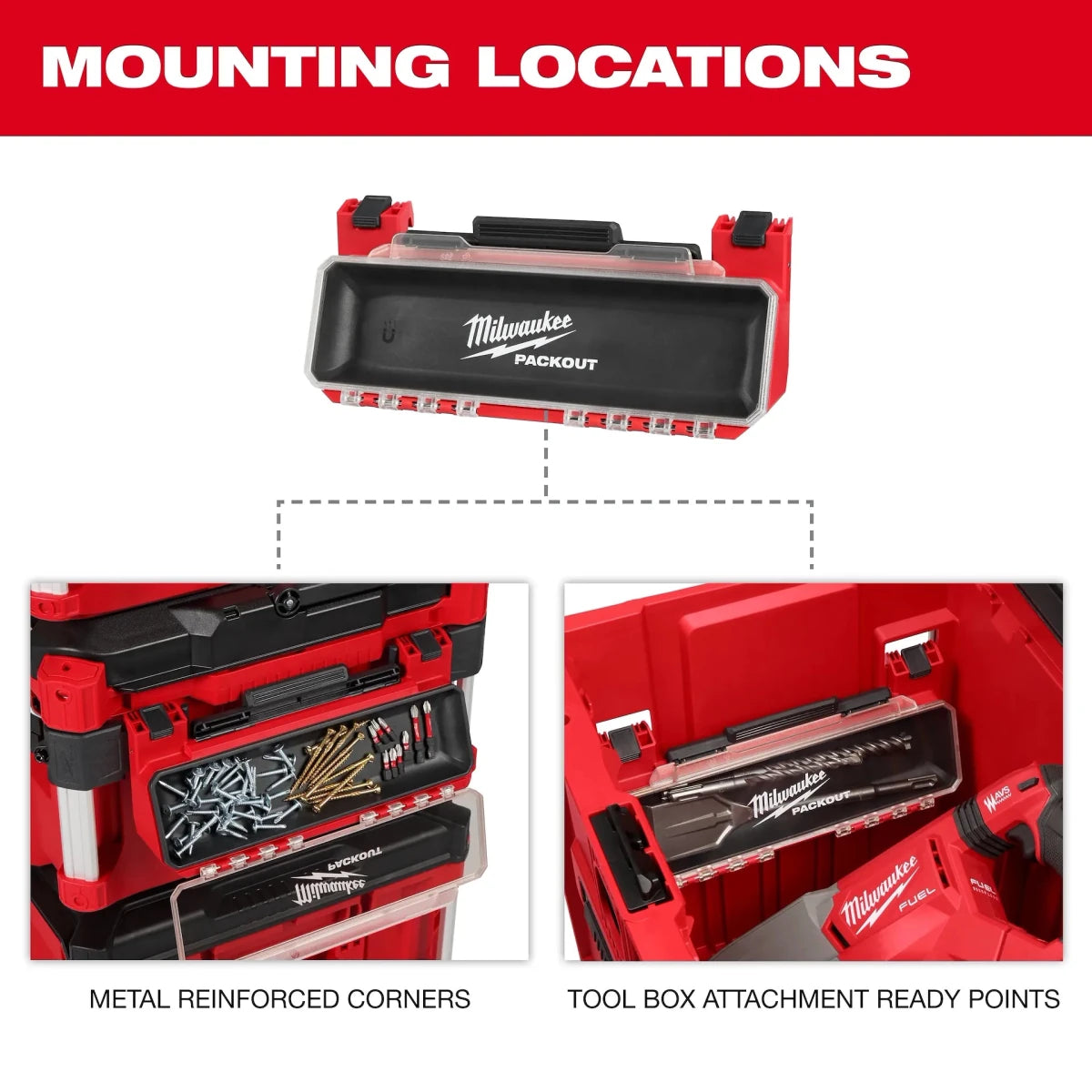 PACKOUT™ Tool Box Magnetic Bin Attachment - AAA Industrial Supply