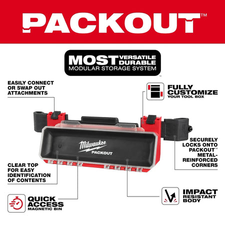 PACKOUT™ Tool Box Magnetic Bin Attachment - AAA Industrial Supply