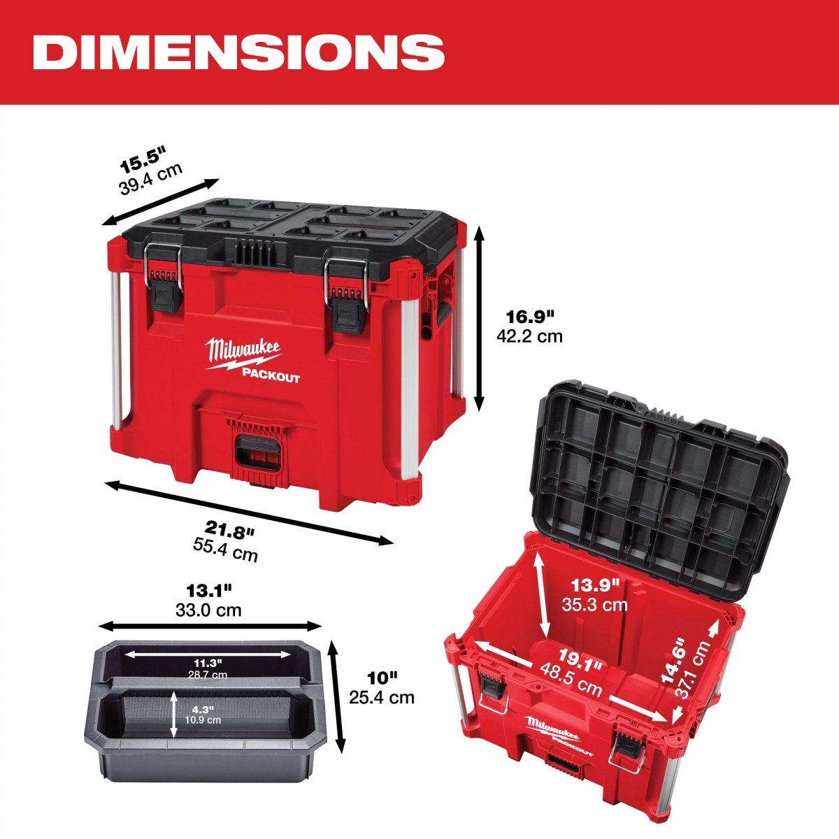 PACKOUT™ XL Tool Box - AAA Industrial Supply