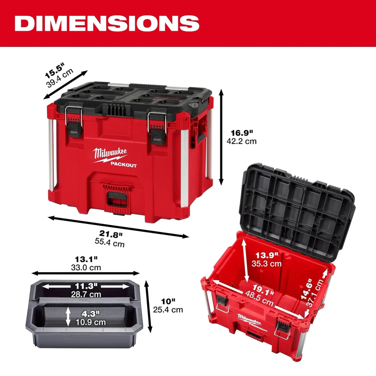 PACKOUT™ XL Tool Box - AAA Industrial Supply