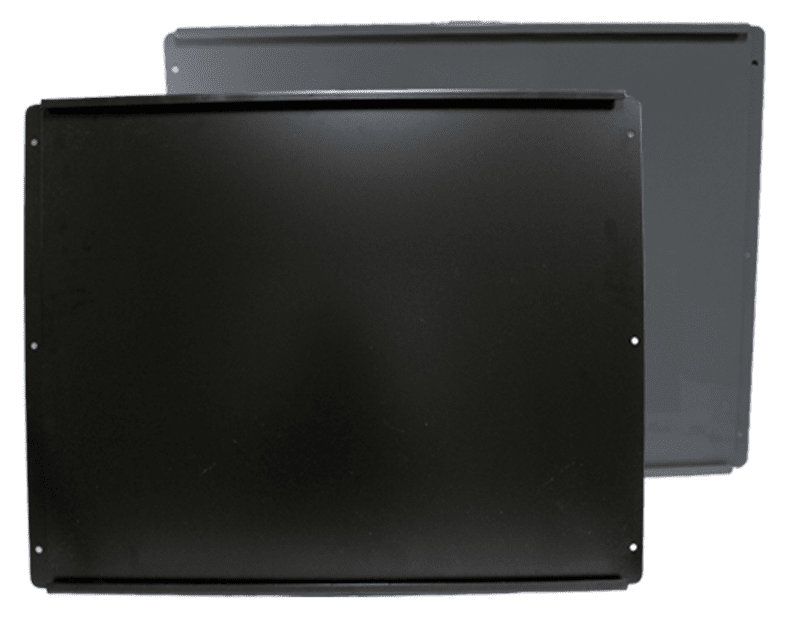 Panic Bar Mounting Plate For Fence Gates With No Pre - Drilled Mounting Holes - AAA Industrial Supply