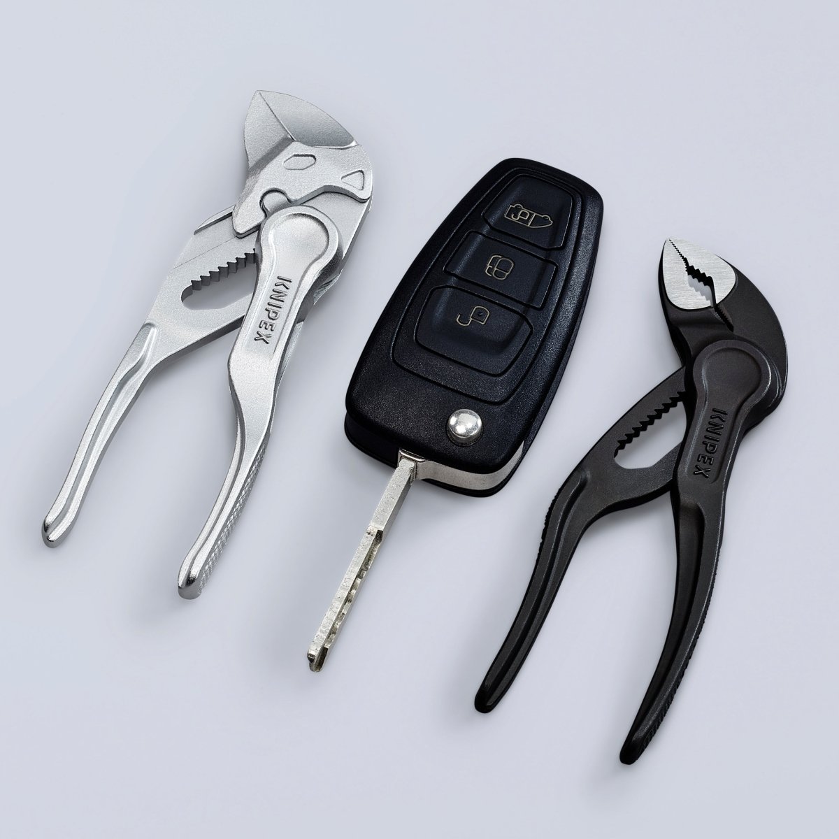 Pliers Wrench XS, 4", Bare Handles, Embossed - AAA Industrial Supply
