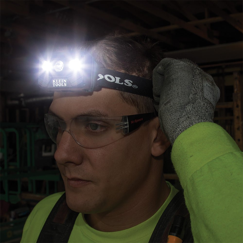 Rechargeable Headlamp with Fabric Strap, 400 Lumens, All - Day Runtime - AAA Industrial Supply