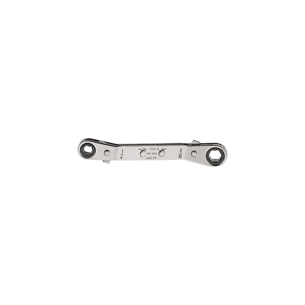 Reversible Ratcheting Box Wrench 1/4 x 5/16 - Inch - AAA Industrial Supply