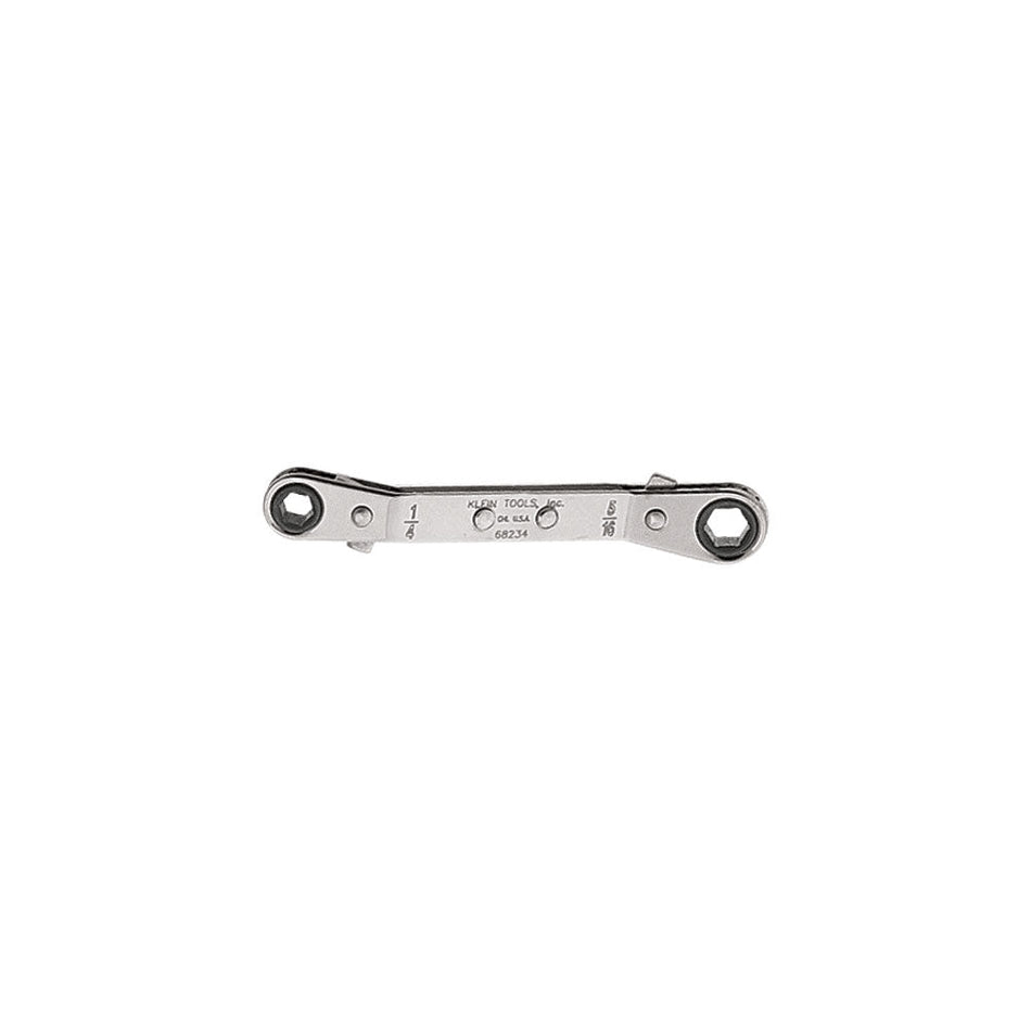 Reversible Ratcheting Box Wrench 1/4 x 5/16 - Inch - AAA Industrial Supply