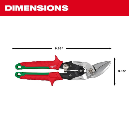 Right Cutting Offset Aviation Snips - AAA Industrial Supply