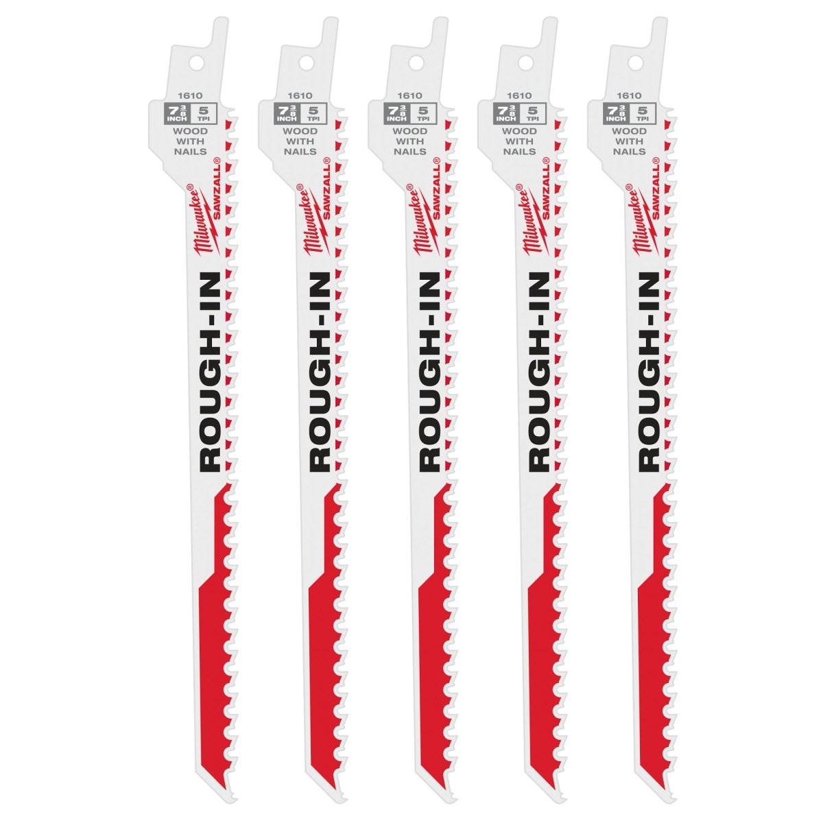 Rough - In SAWZALL® Blade (5 PK) - AAA Industrial Supply