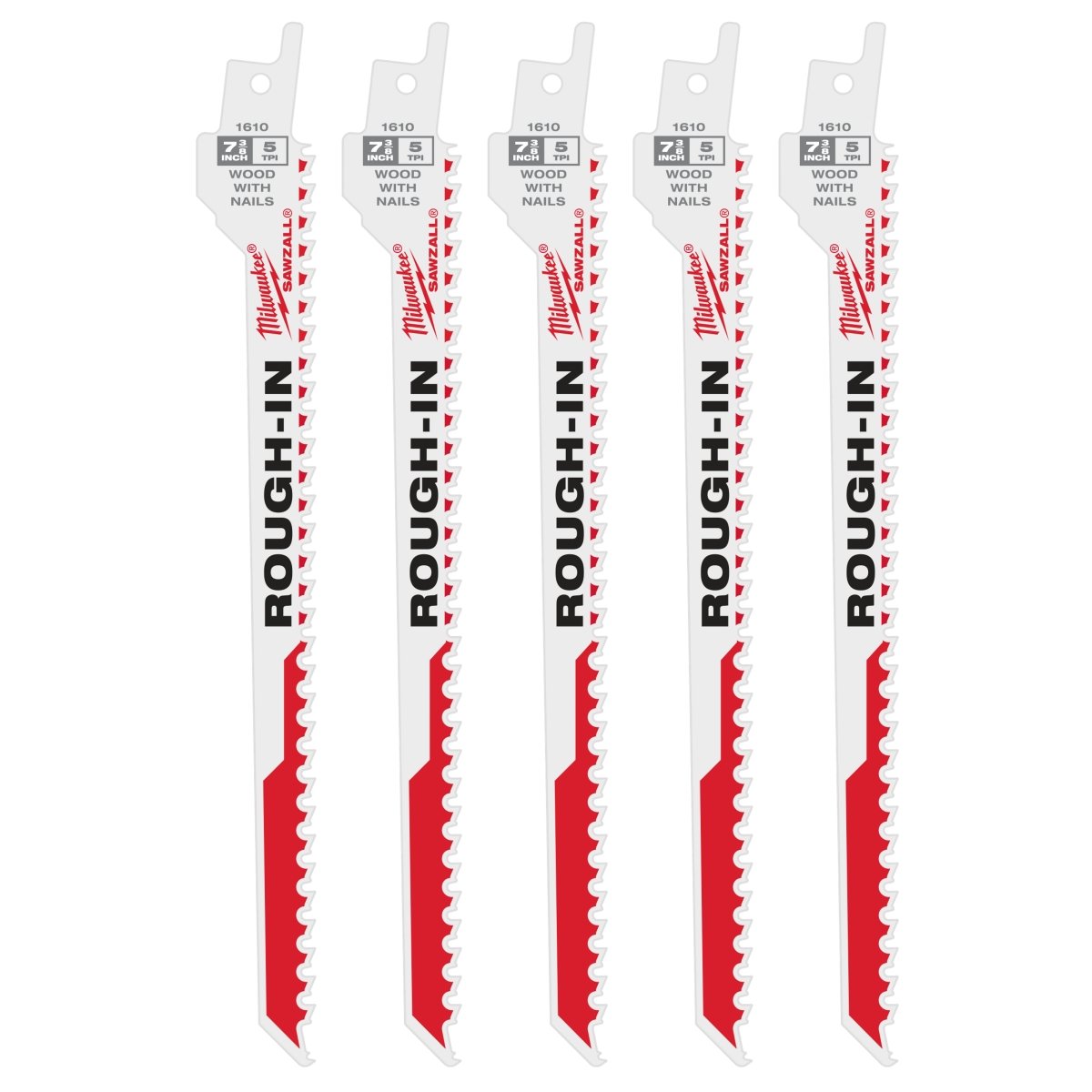 Rough - In SAWZALL® Blade (5 PK) - AAA Industrial Supply