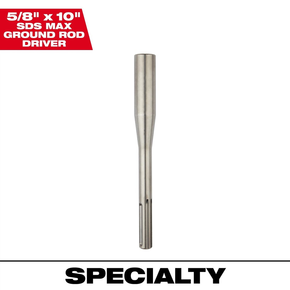 SDS Max 5/8" x 10" Ground Rod Driver - AAA Industrial Supply