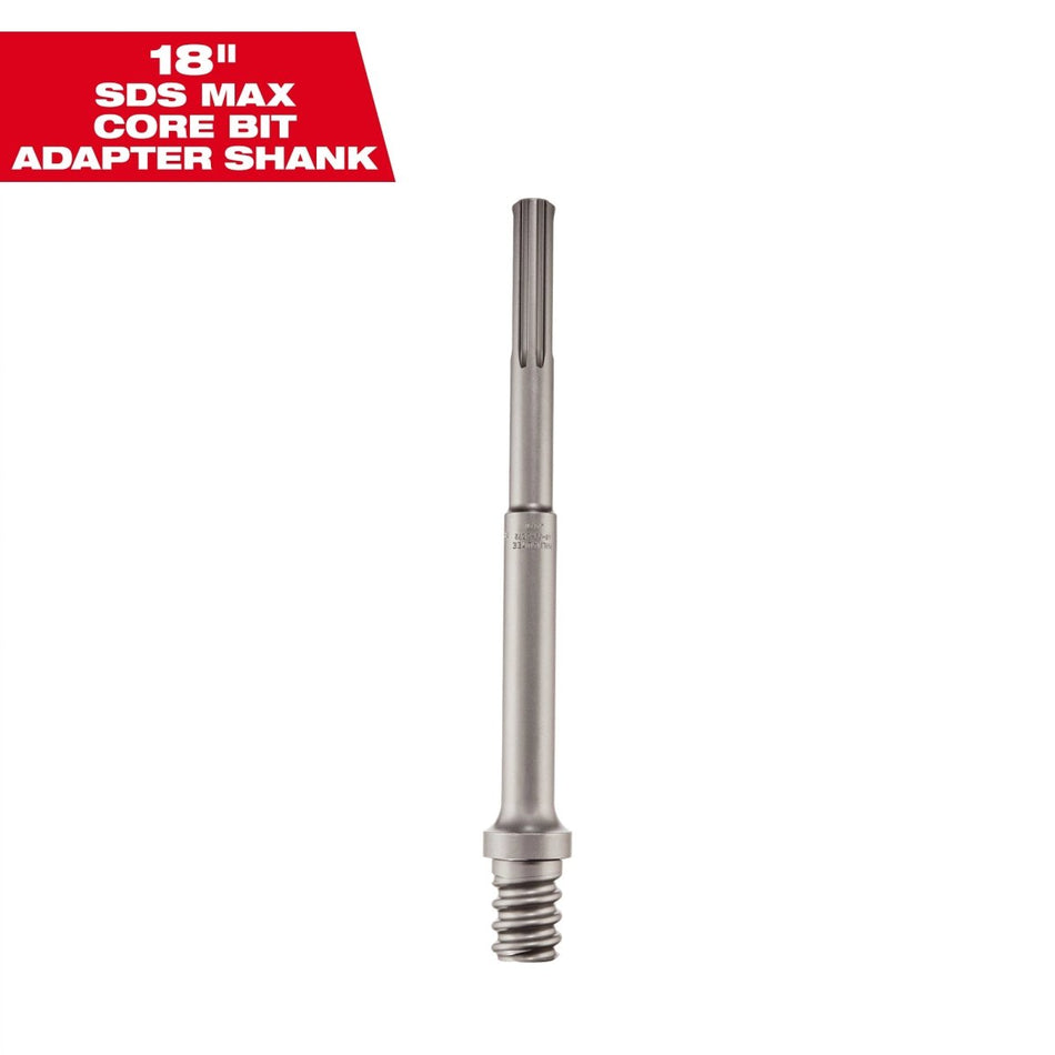 SDS Max Thick Wall Core Bit 18" Adapter Shank - AAA Industrial Supply