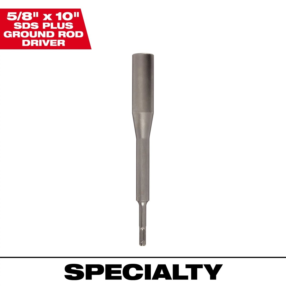SDS Plus 5/8"X10" Ground Rod Driver - AAA Industrial Supply